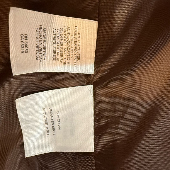 Evan-Picone Vintage Women’s Blazer Size 10 Brown and Tan - Picture 2 of 10